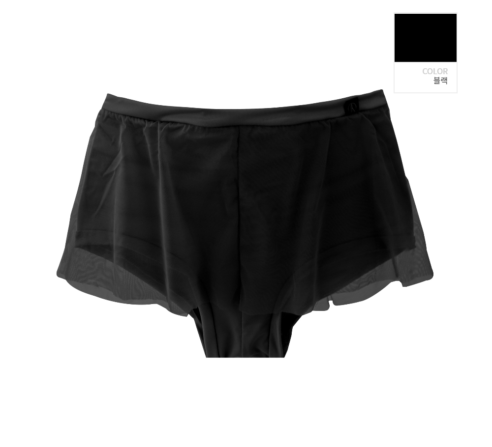 Swimwear / underwear charcoal color image - S1L55